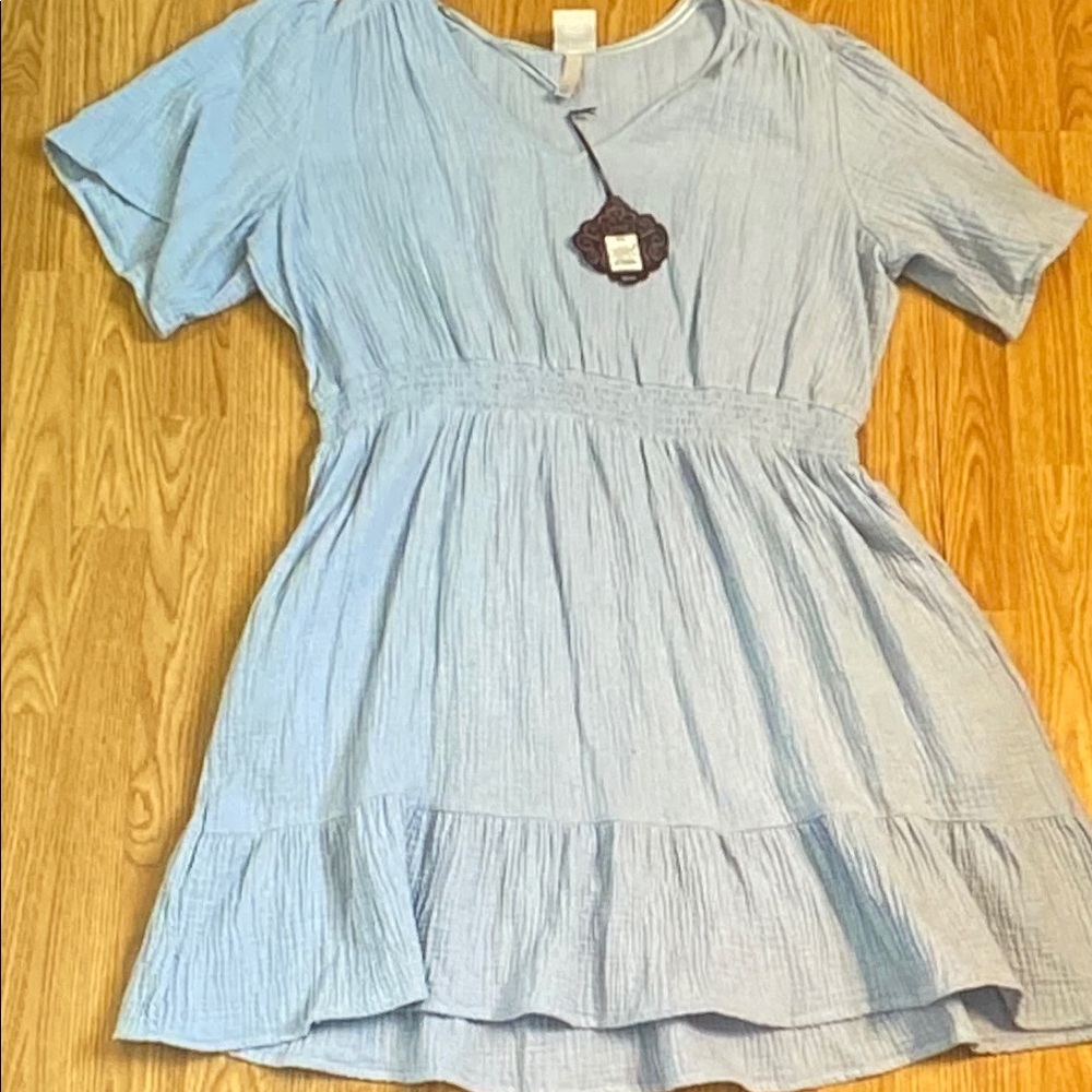 Knox Rose Light Blue Maxi Dress